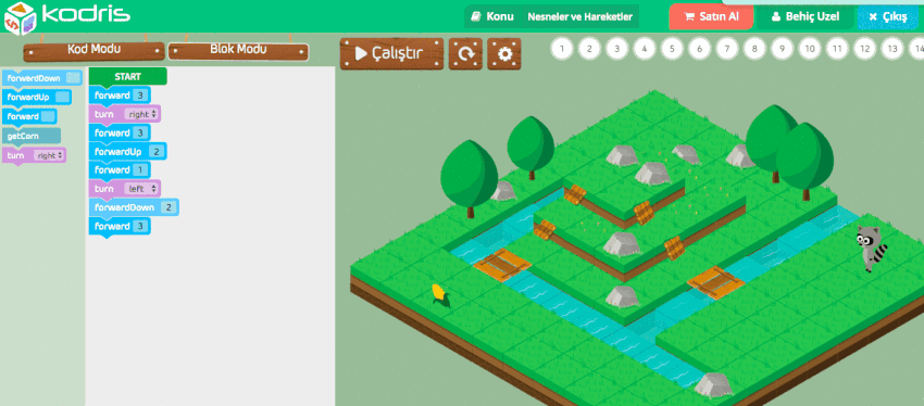 kodris studio - lise örnek uygulama 1