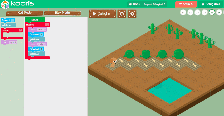 kodris studio - lise örnek uygulama 2