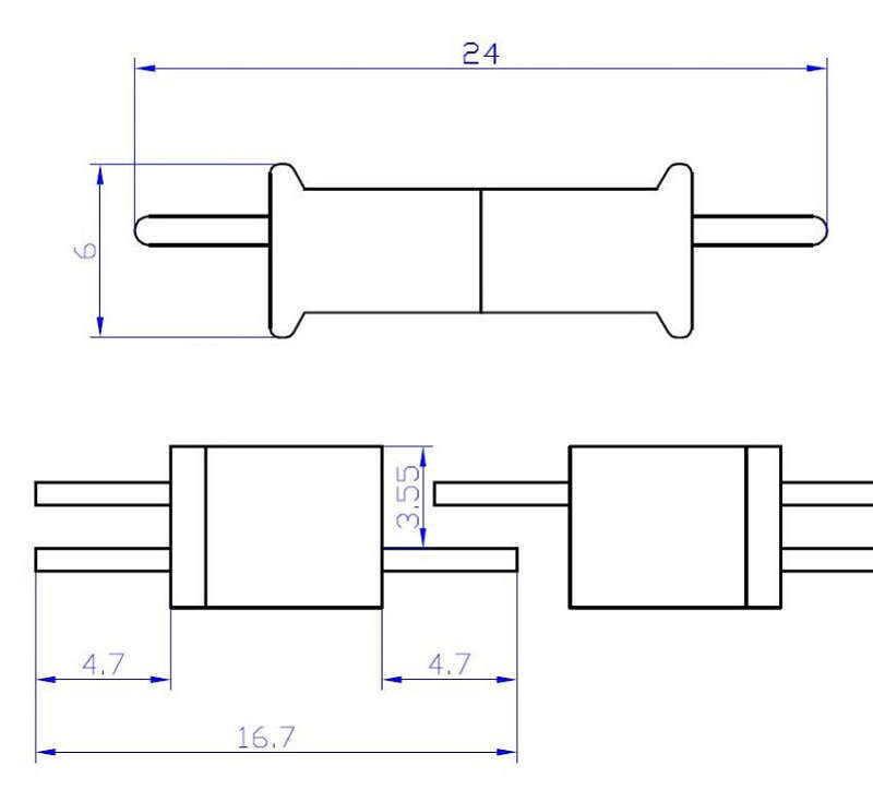 Mini T Plug Boyutları