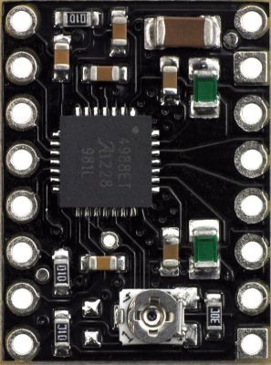 A4988 Step Motor Sürücü Kartı (Siyah PCB) - PL-2128 - 3