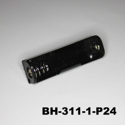 AA Pil İçin Tekli Pil Yuvası (PCB Montajlı) - Pil Yatağı - 3