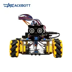 Acebott ESP32 Omni Tekerlekli Akıllı Robot Araba Başlangıç Seti - QD001 - 4