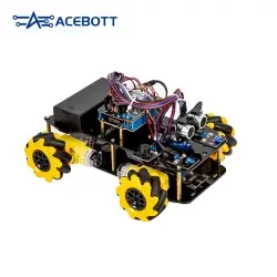 Acebott ESP32 Omni Tekerlekli Akıllı Robot Araba Başlangıç Seti - QD001 - 3