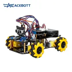 Acebott ESP32 Omni Tekerlekli Akıllı Robot Araba Başlangıç Seti - QD001 - 2