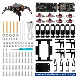 ACEBOTT ESP8266 Quadruped Bionic Spider Robot Kit - QD020 - 7