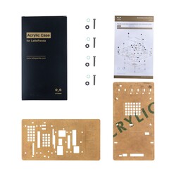 Acrylic Case for LattePanda - Cooling Fan Compatible - LattePanda