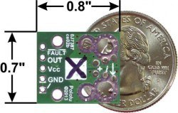 ACS711EX Current Sensor Carrier -15.5A to +15.5A - 4