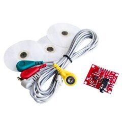 AD8232 EMG Heart Rate Pulse Graph Monitoring ECG Module Kit - Robotistan