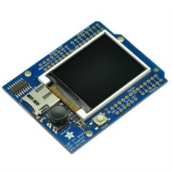Adafruit 1.8 Inch Renkli TFT Shield mikroSD ve Joystick'li - Adafruit