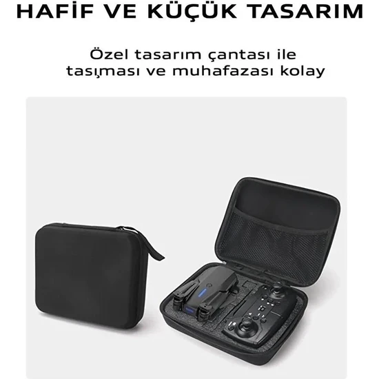 Aden A55 V2 Fly More Combo Drone (1 Bataryalı Set) - 3