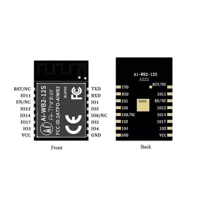 Ai-WB2-12S WiFi and Bluetooth Module - 2