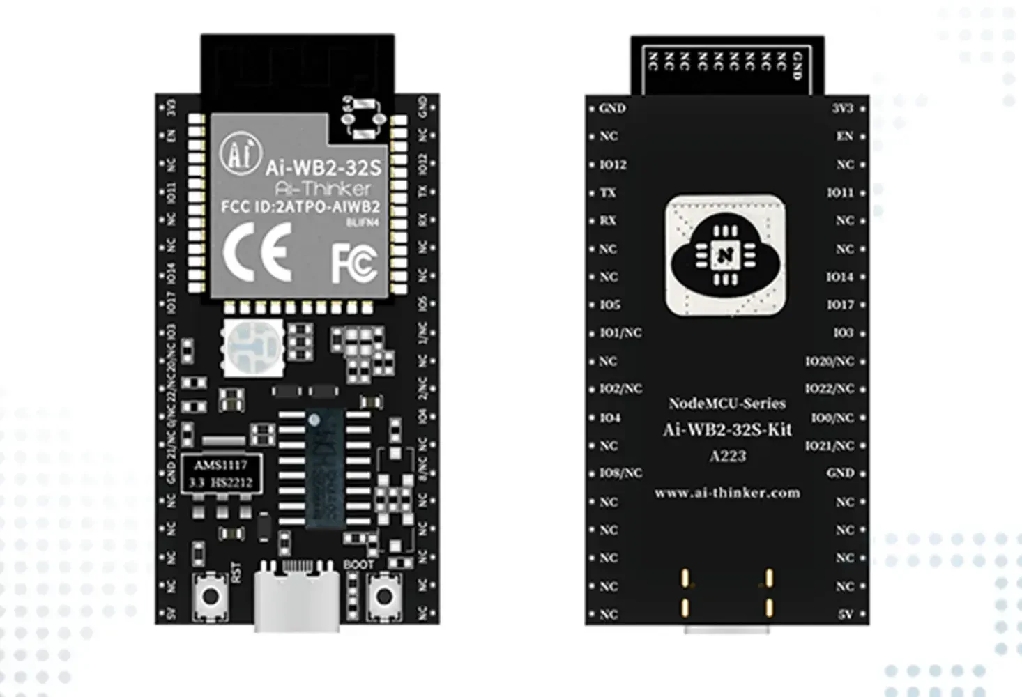 Ai-WB2-32S Wi-Fi Bluetooth Development Board - 2