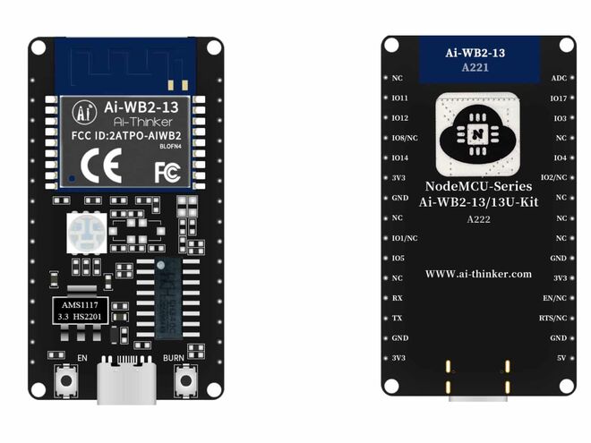 Ai-WB2-13 Wi-Fi Bluetooth Geliştirme Kartı - 1