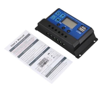 Akıllı Güneş Paneli Şarj Kontrol Cihazı Regülatörü - 20A - 3