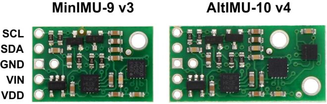AltIMU-10 v4 Gyroscope Accelerometer Compass and Altimeter - 5