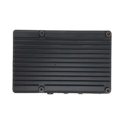 Metal Aluminum Case with Double Fans for Raspberry Pi 4B - Black - 3