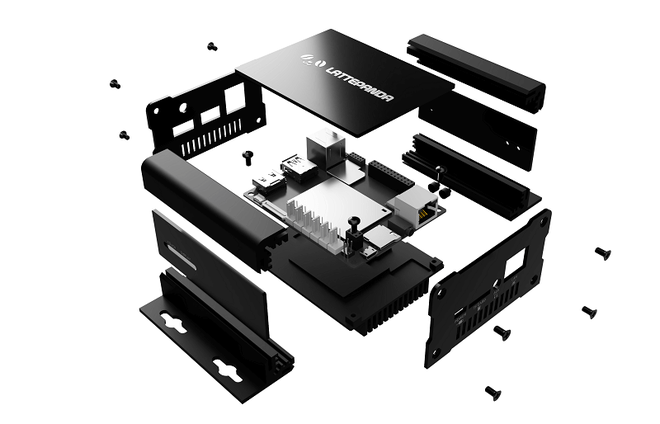 Aluminum Heatsink Cover - (LattePanda V1) - 3