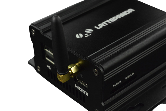 Aluminum Heatsink Cover - (LattePanda V1) - 2