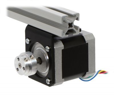 Aluminum L-Bracket for NEMA 14 Stepper Motors - 6