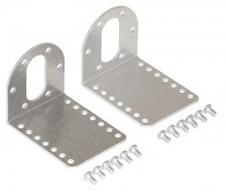 Aluminum L type 37D Motor Bracket (Pair) - PL-1084 - Pololu