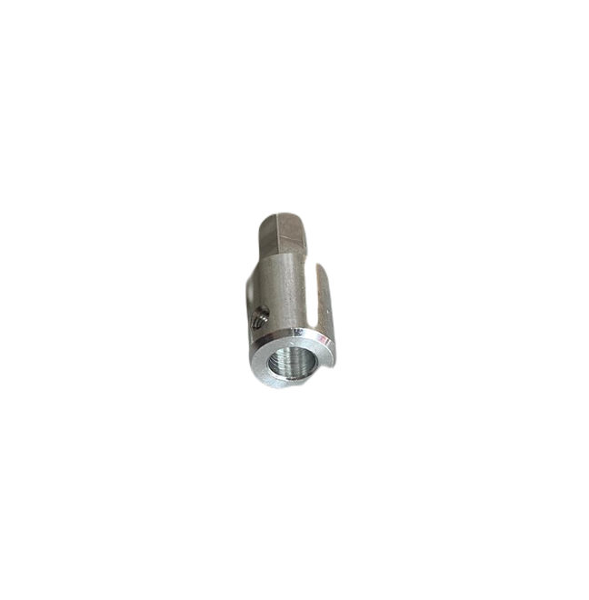 Aluminum motor belly with hexagonal connector - 4mm - 4 pieces - 2