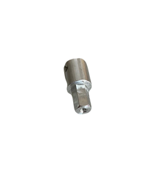 Aluminum motor belly with hexagonal connector - 4mm - 4 pieces - 3