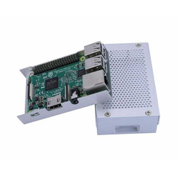 Alüminyum Raspberry Pi B+/2/3 Kutusu - Robotistan