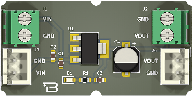 AMS1117 3.3V Voltage Regulator - 1
