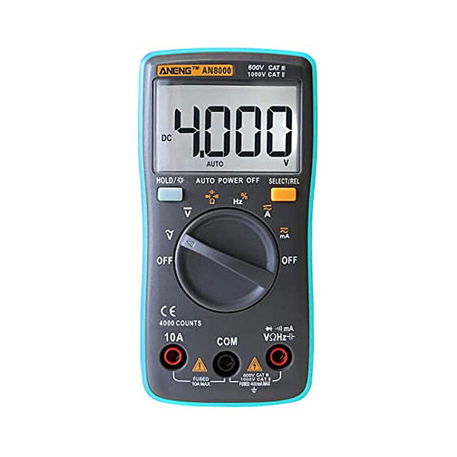 AN8000 Dijital Multimetre - Kırmızı - 2