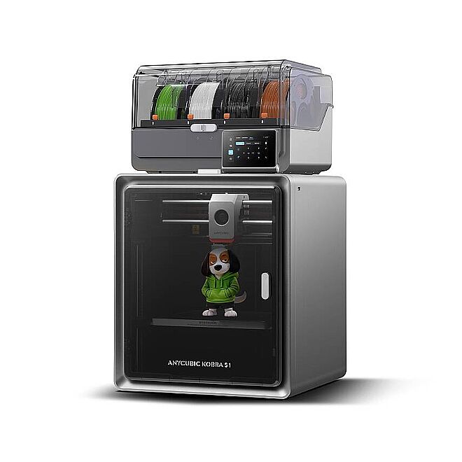 Anycubic Kobra S1 V2 Combo 3D Yazıcı - 1