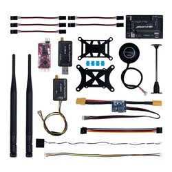 APM 2.8 Uçuş Kontrol Kartı + M8N GPS Dahili Pusula + Güç Modülü + Mini OSD + 915 Mhz Telemetri - Robotistan