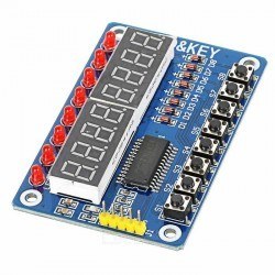 Arduino Compatible 7-Segment Display and Button Modul - 2
