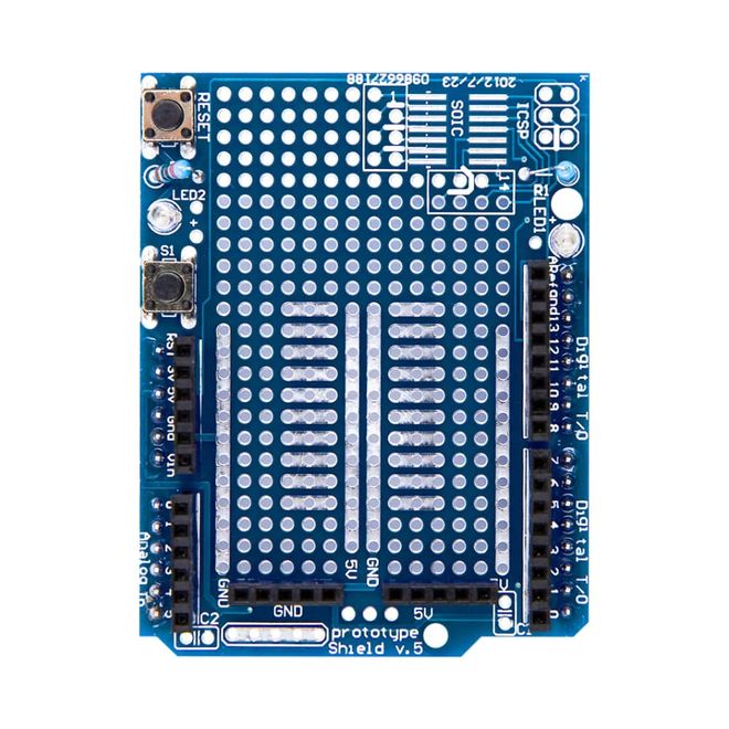 Arduino için Mini Breadboardlu UNO R3 Proto Shield Kiti - 5
