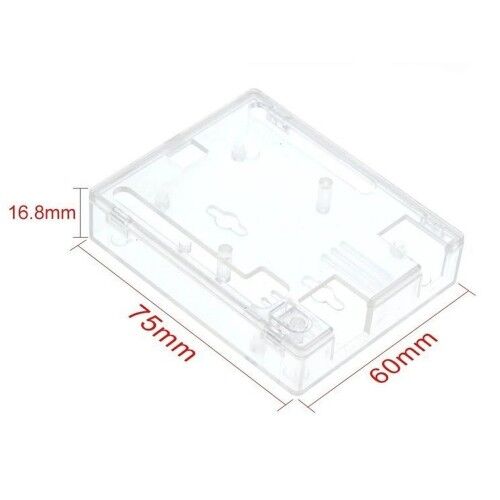 Arduino için UNO R3 Şeffaf ABS Plastik Muhafaza Kutusu - 5