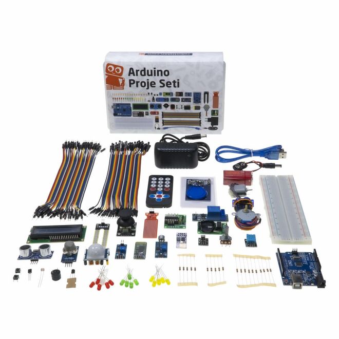 Arduino ile Uyumlu Proje Seti (E-Kitap Hediyeli ve Videolu) - 2