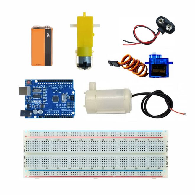 Arduino ile Uyumlu Robotik Kodlama Temel Seviye Seti (MEB Müfredatı Uyumlu) - 4