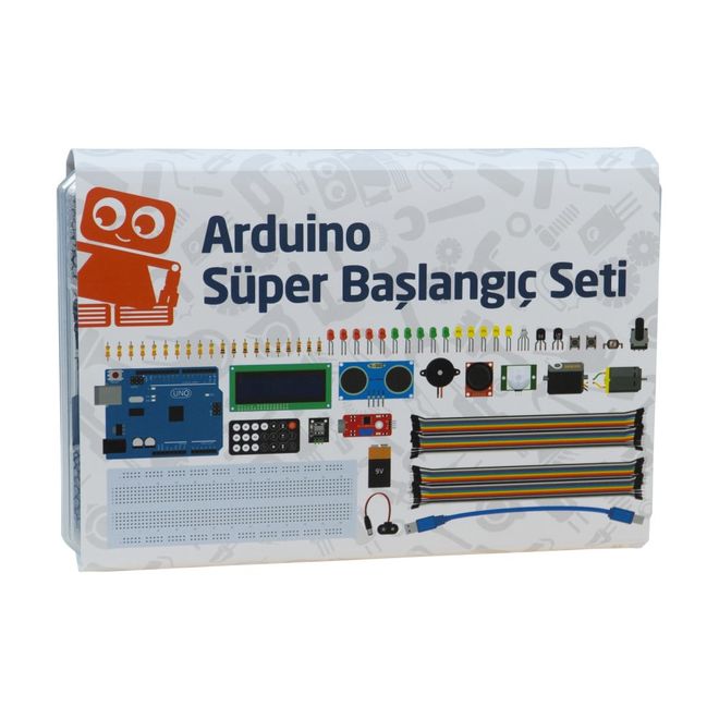 Arduino ile Uyumlu Süper Başlangıç Seti Uno Rev3 (E-Kitap Hediyeli ve Videolu) - 7
