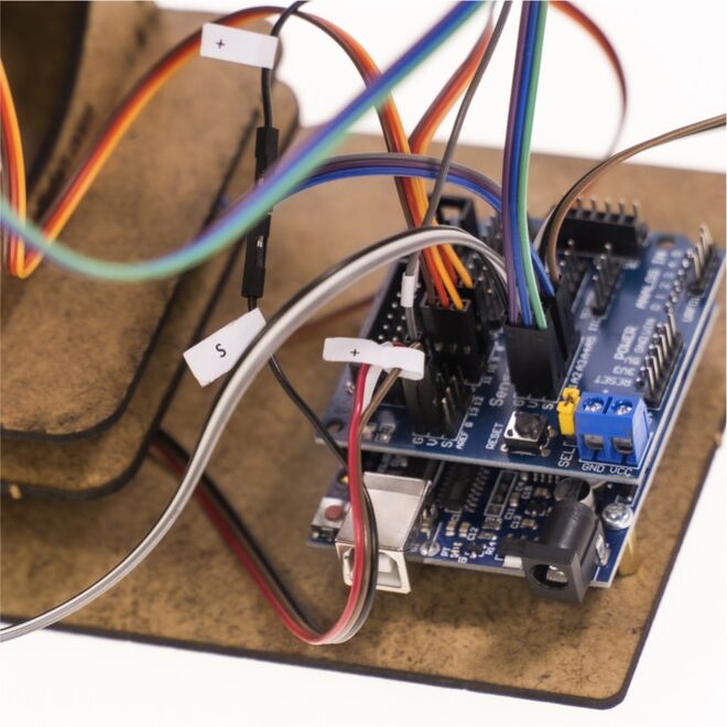 Arduino Solar Tracker System with Electronic Components - SolarX - 11
