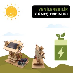 SolarX Arduino Güneş Takip Sistemi - (E-Kitap Hediyeli) - Arduino Solar Tracker V2 - 6