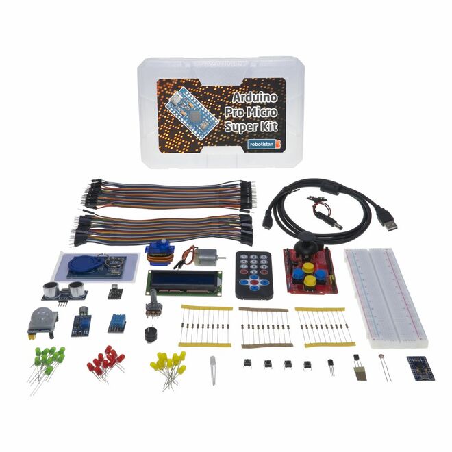 Arduino Tabanlı Pro Micro Süper Başlangıç Seti - 2