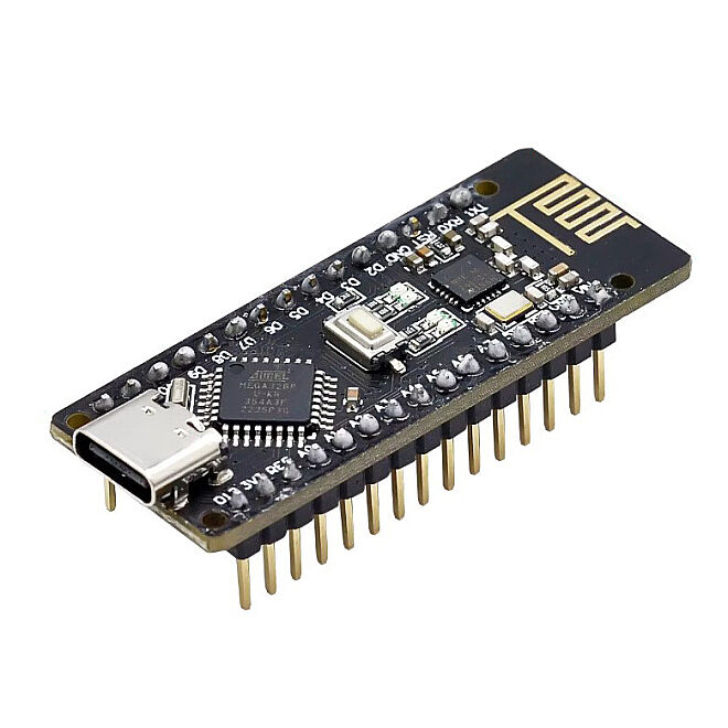 Arduino Tabanlı RF-NANO NRF24L01 Wireless Modül - Type-C - 1
