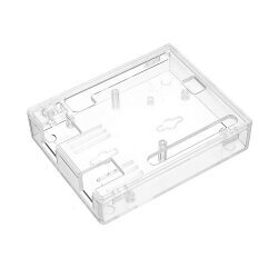 Arduino UNO R3 Compatible Transparent ABS Plastic Enclosure Case - 4