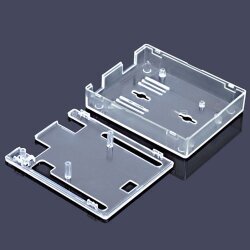 Arduino UNO R3 Compatible Transparent ABS Plastic Enclosure Case - 6