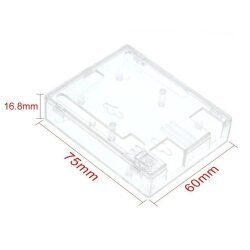 Arduino UNO R3 Uyumlu Şeffaf ABS Plastik Muhafaza Kutusu - 5