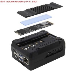 Argon NEO M.2 NVMe Raspberry Pi 5 Muhafaza Kutusu - 6
