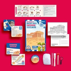 Arkerobox Collection - Ancient Greek Parthenon Educational Excavation Set - 3