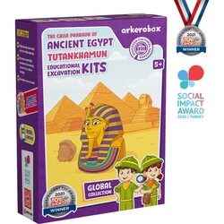 Arkerobox Collection - Ancient Egypt Tutankhamun Educational Excavation Set 