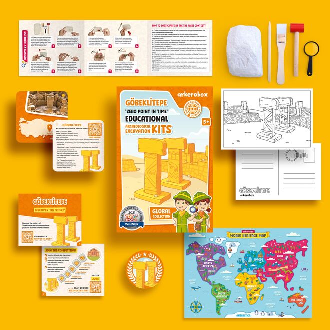 Arkerobox Global - Göbeklitepe Eğitici Kazı Seti - 2