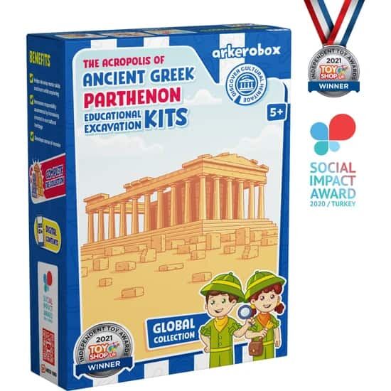 Arkerobox Koleksiyon - Antik Yunan Parthenon Eğitici Kazı Seti - 1