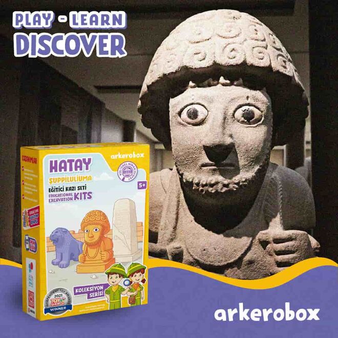 Arkerobox Koleksiyon - Hatay Kral Şuppiluliuma Eğitici Kazı Seti - 2